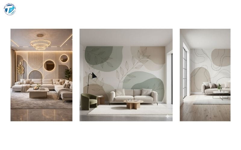 Tranh 3D hiện đại tối giản